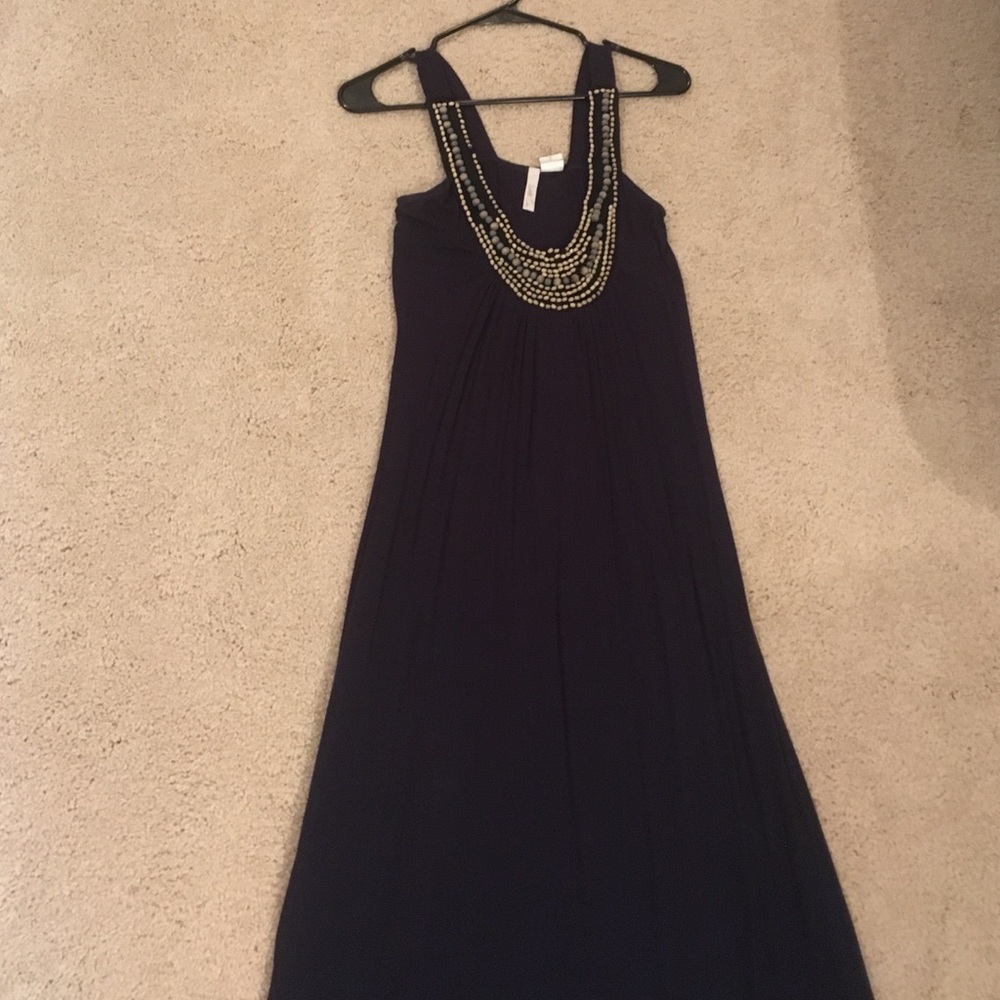 Dark Blue Maxi Dress