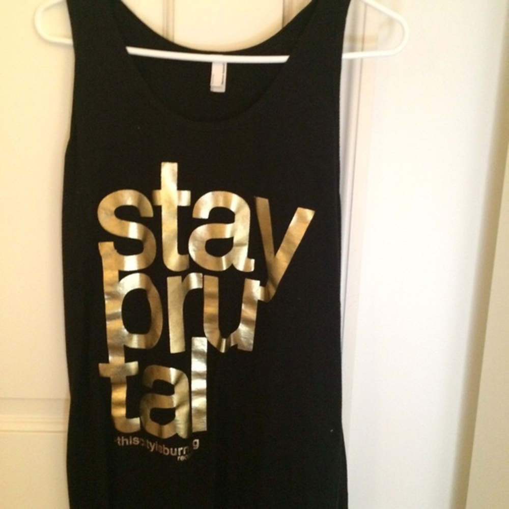 Very rare Stay Brutal Tank by Umbrella Co.