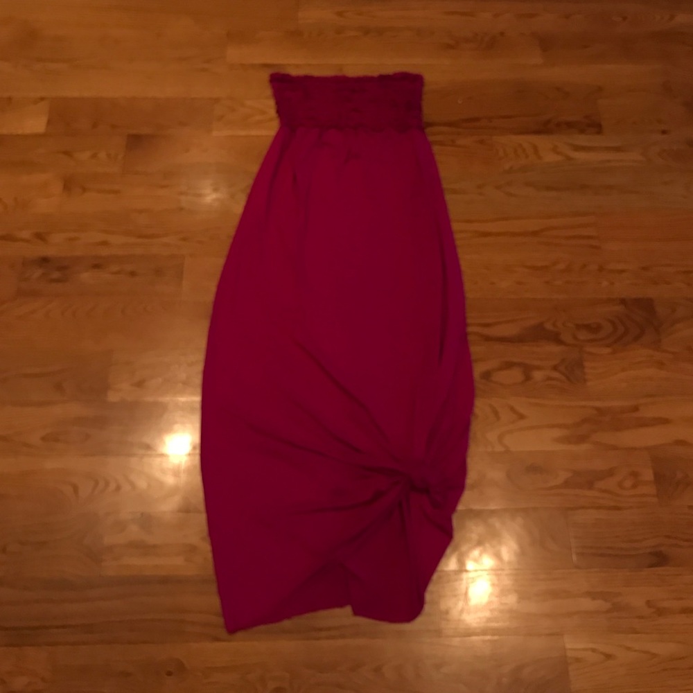 Exhilaration strapless Maxi