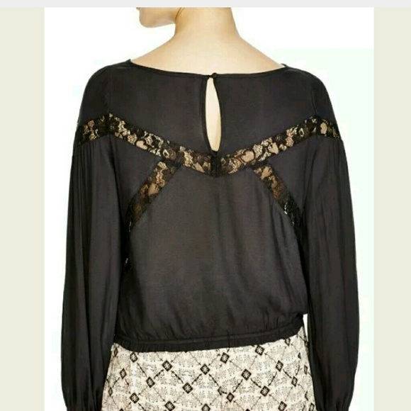 !SOLD!FREE PEOPLE GEOMETRY LESSONS TOP - Picture 2 of 4
