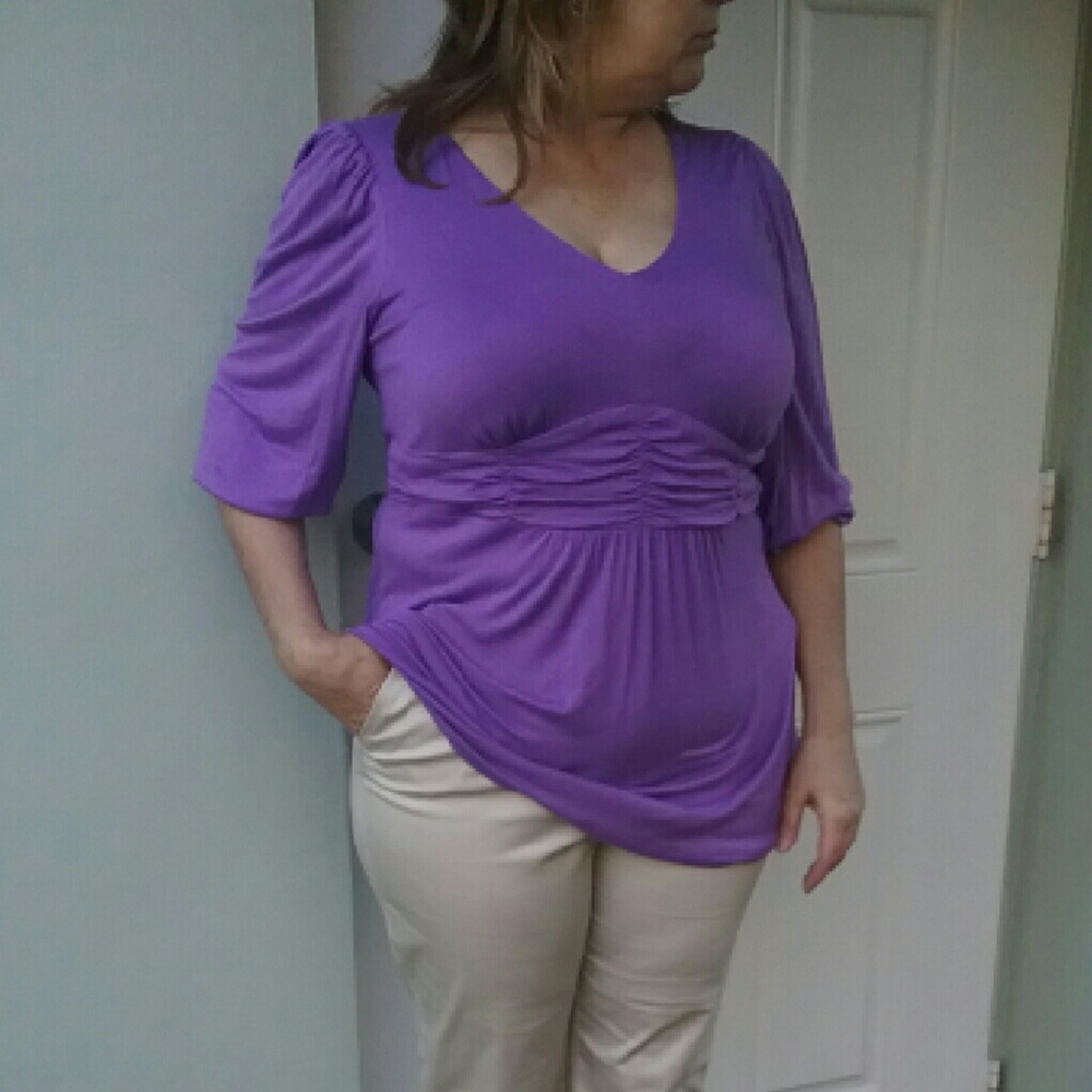 Light purple top