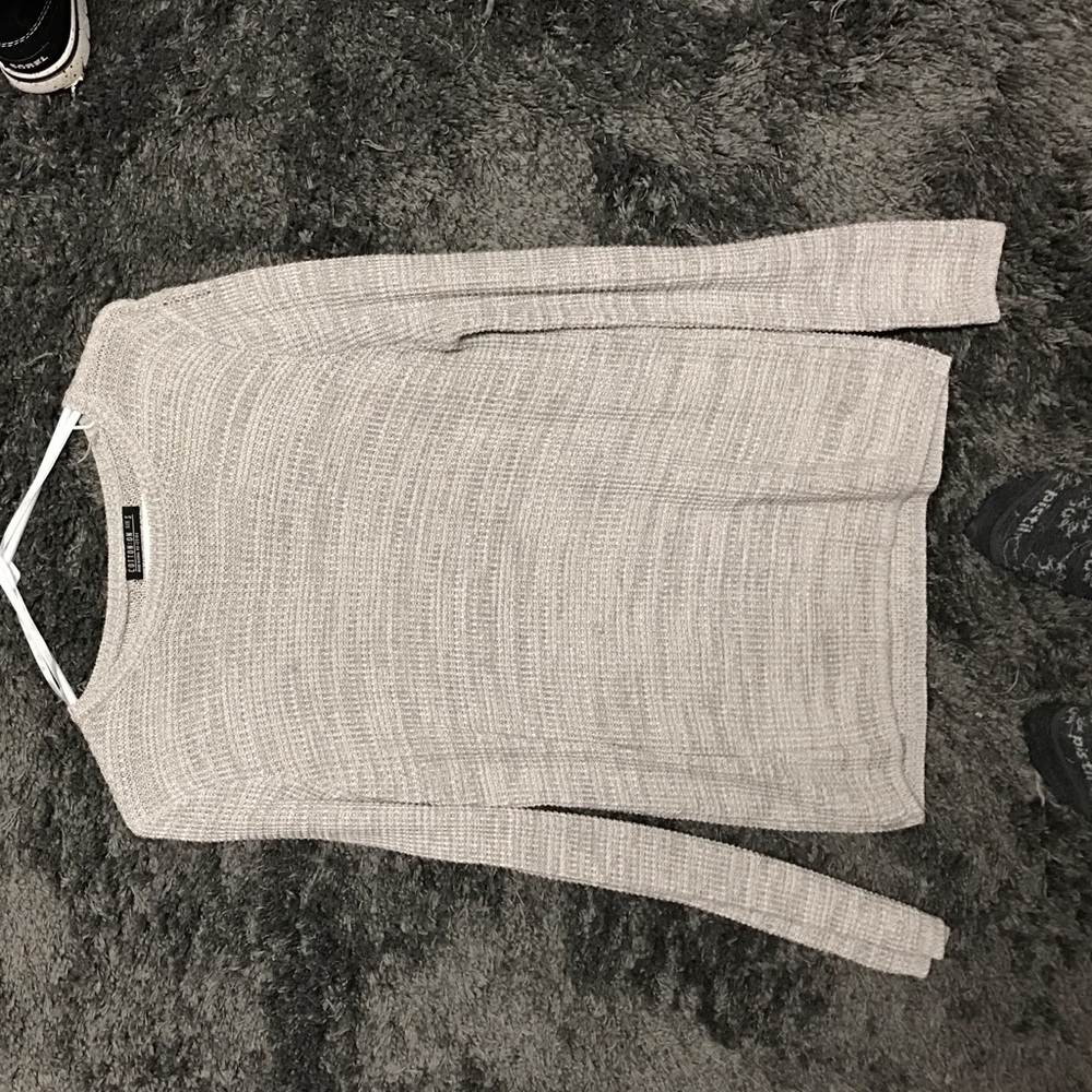 Grey sweater