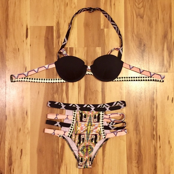 SOLD!!! Victoria's Secret High Waisted Bikini - Picture 2 of 4