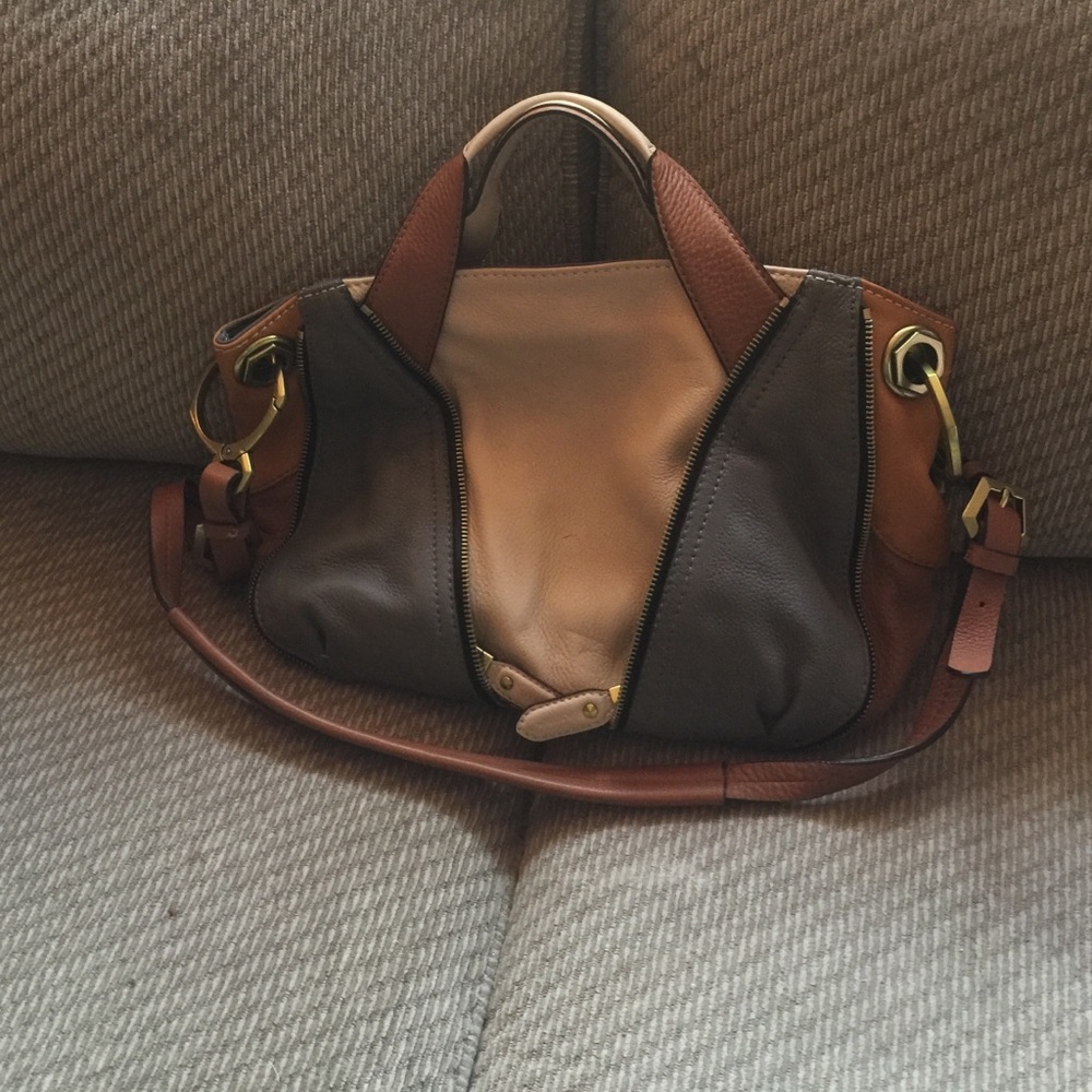 Amy Kirstenberg multi color leather bag