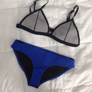 Triangl swimwear authentic with blue bag!