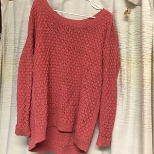 Cute coral sweater!!