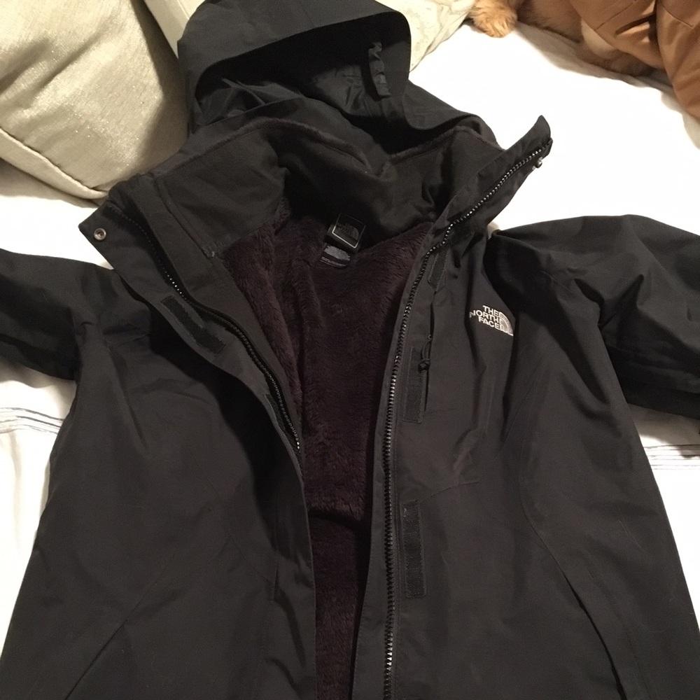 North Face 3-in-1 insulated jacket