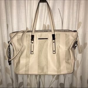 Steve Madden cream purse