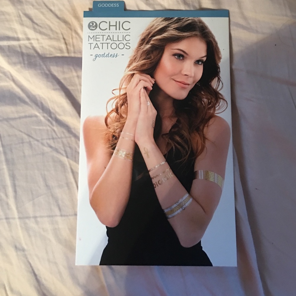 Metallic tattoos