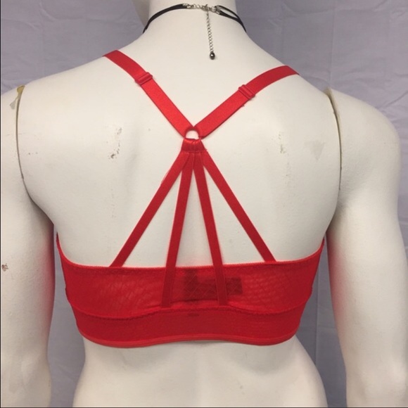 **3X Left** Torrid Mesh Strappy Bralette - Picture 2 of 3