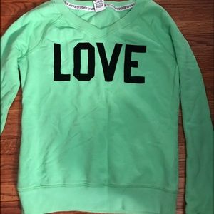 Victoria's Secret pink sweatshirt