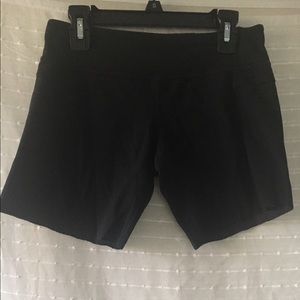 Two pairs of Lululemon compression shorts size 4