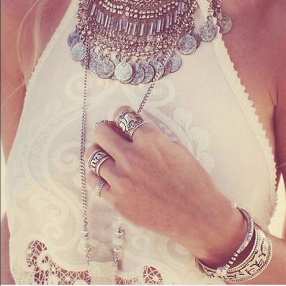 π Retro Elephant Ring Set - Picture 4 of 4