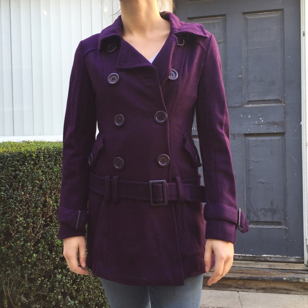 dELiA*s Purple Peacoat 💜