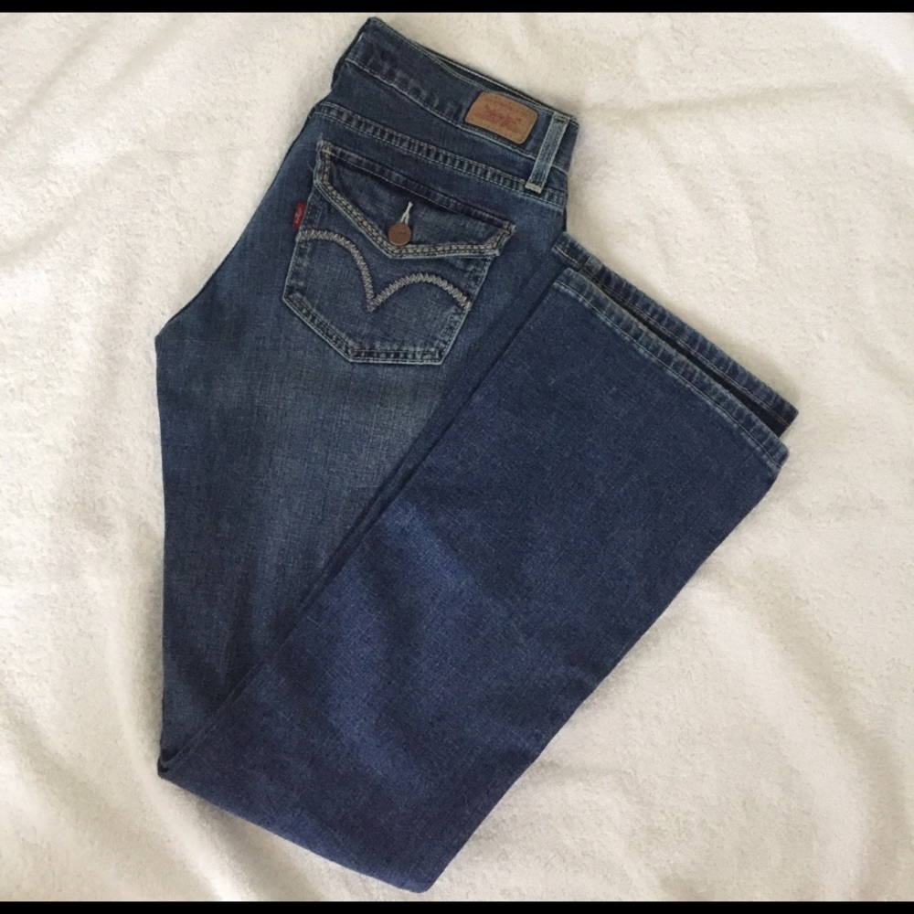 Levi's too super low jeans