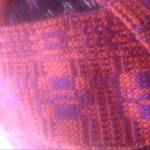 Free People Thigh High Orange & Purple Socks!