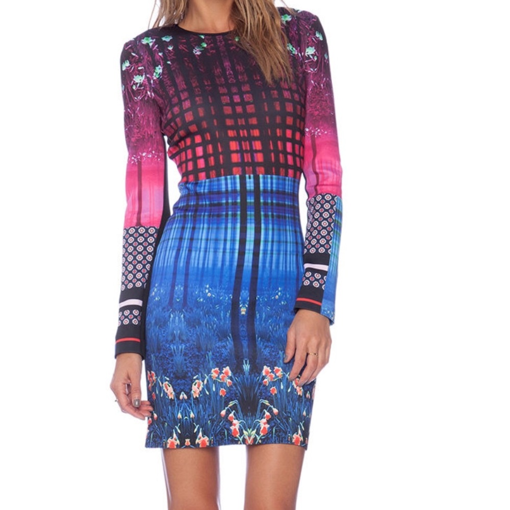 Clover Canyon Neoprene Long sleeve dress