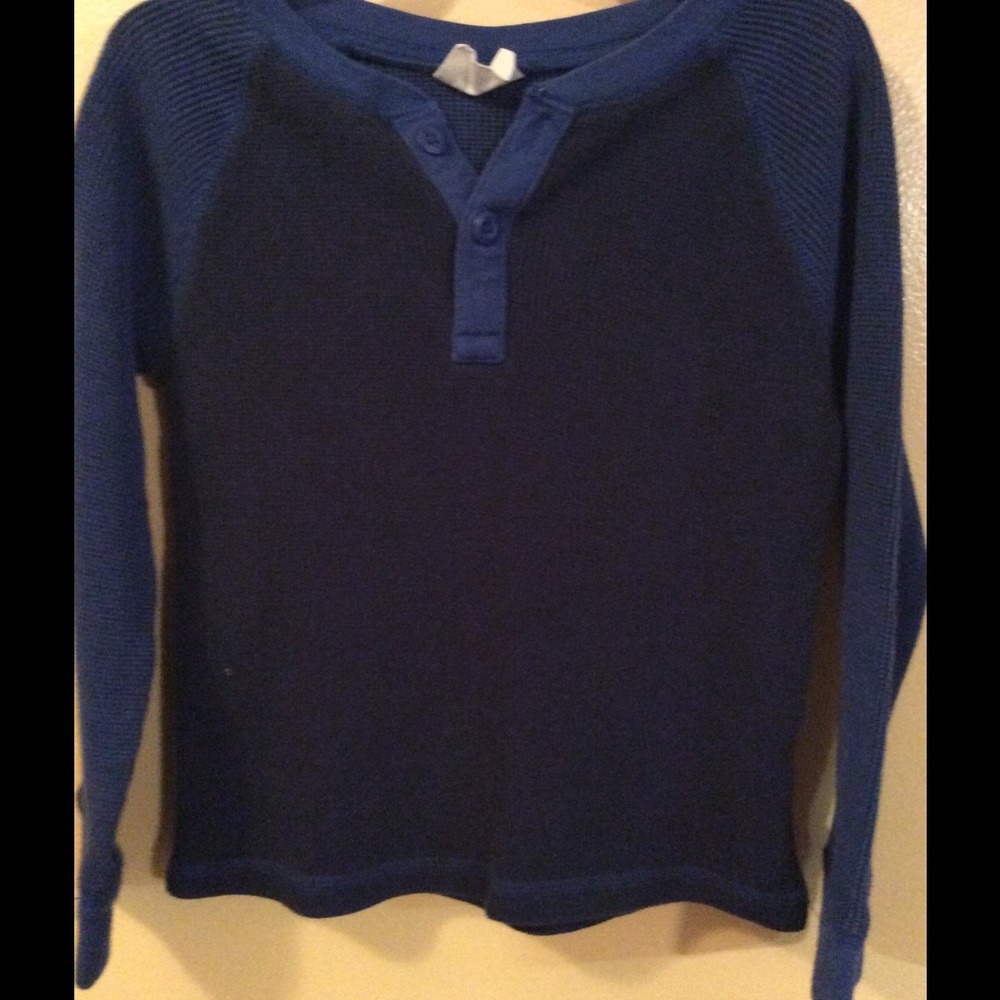 BOYS BLUE LONG SLEEVE