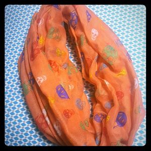 Colorful Skull scarf