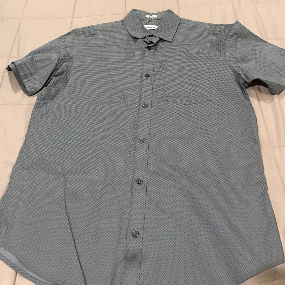 CK short sleeve button up