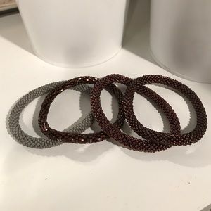 Lily and Laura Roll-on bracelet