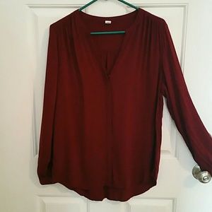 Moroon blouse
