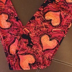Unicorn Valentine's day Lularoe leggings BNWOT OS