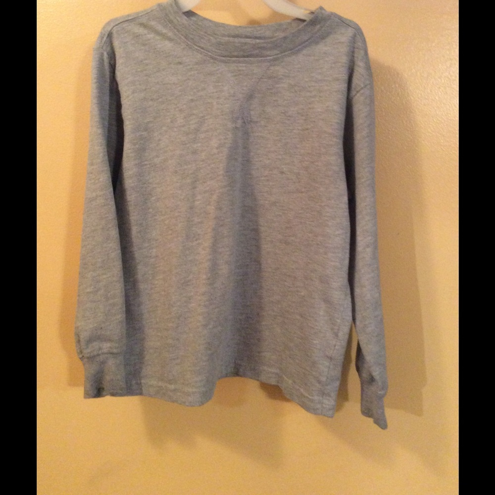 KIDS GRAY LONG SLEEVE