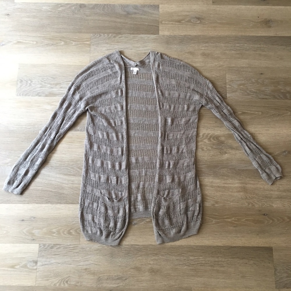 Ribbed Cardigan