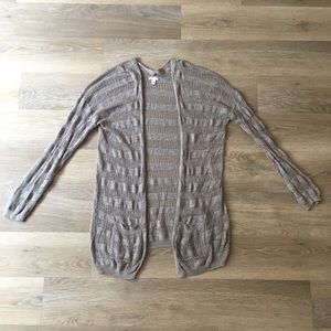 Ribbed Cardigan