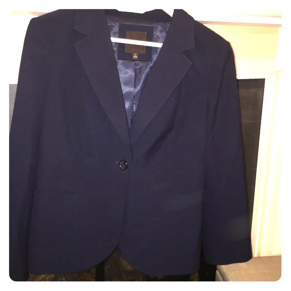 Limited Navy Suit jacket **like new** size 12