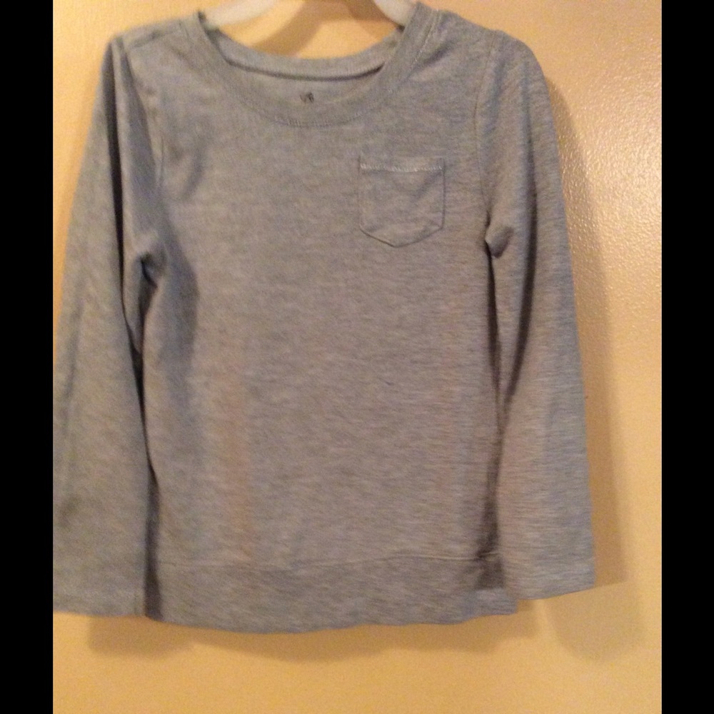 KIDS GRAY LONG SLEEVE