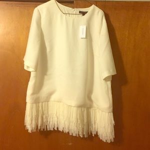 NWT ‼️ BANANA REPUBLIC fringe blouse