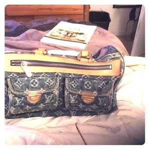 Louis Vuitton denim bag