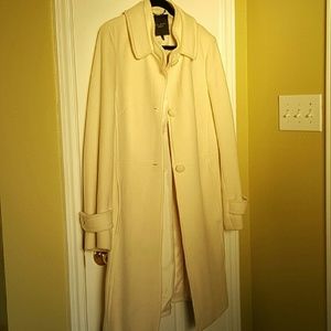 Talbots Pearl Colored Coat