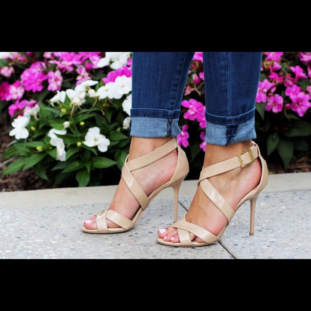 🎉🎉HP HP🎉🎉Jimmy Choo Lottie Nude Sandal