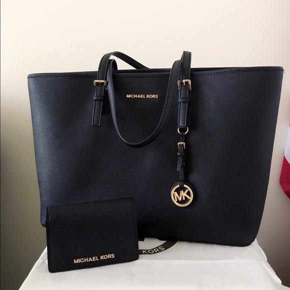 Michael Kors Handbags - Michael Kors Tote With Matching Wallet
