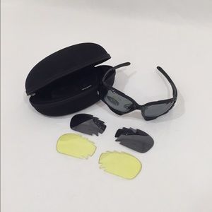 Black Oakley RACING JACKET sunglasses