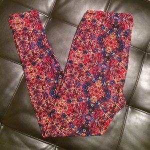 LuLaRoe TC print leggings