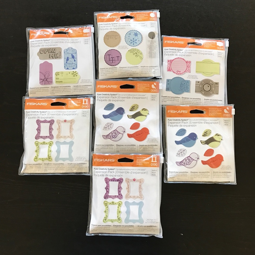 7 Fiskars expansion packs