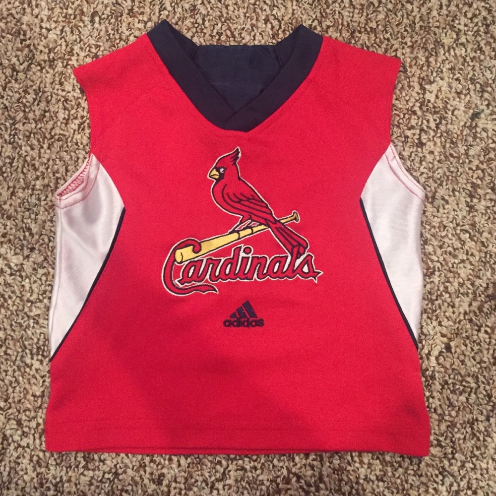 Boys size 18 months ADIDAS Cardinals tank top