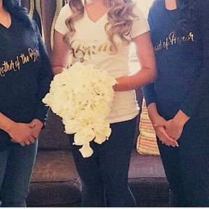 Bride V-Neck Shirt 👰🏽