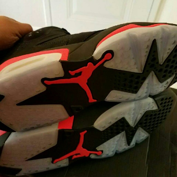 NEW Black Jordan's InFrared Size 11 - Picture 3 of 3