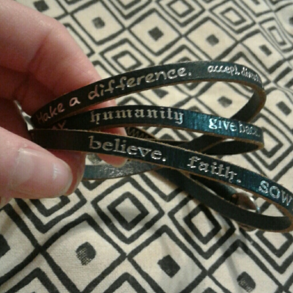 Humanity bracelet