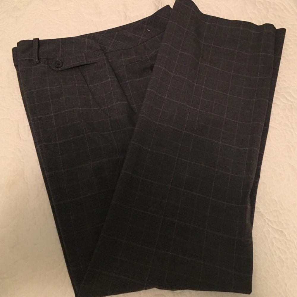Straight leg dress pants