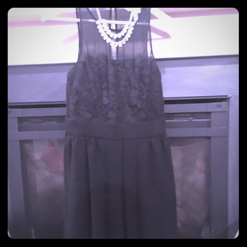 BCBG black cocktail dress