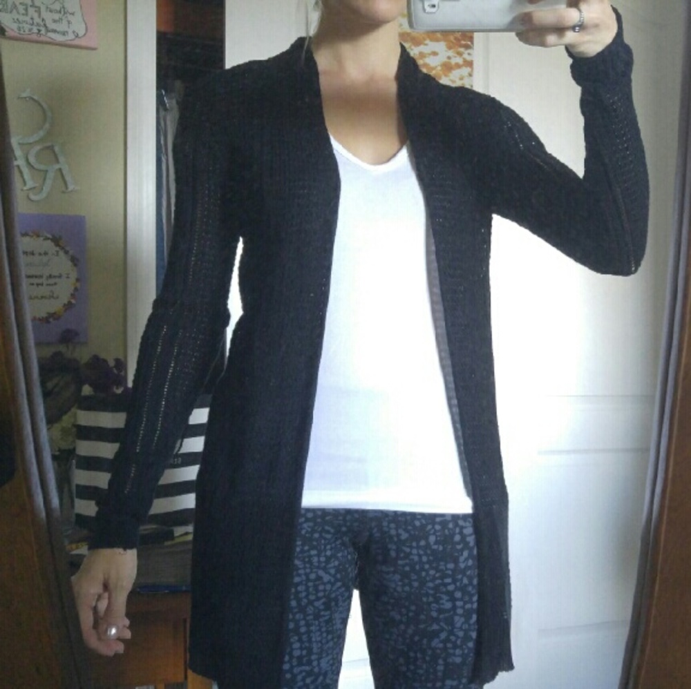 Black Cardiga