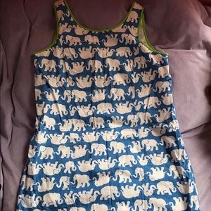 Lilly Pulitzer tusk in sun Cathy shift dress sz 14