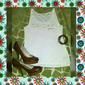 DKNY Cream Tank