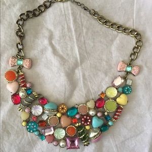 RARE Betsey Johnson Candy Bib Necklace